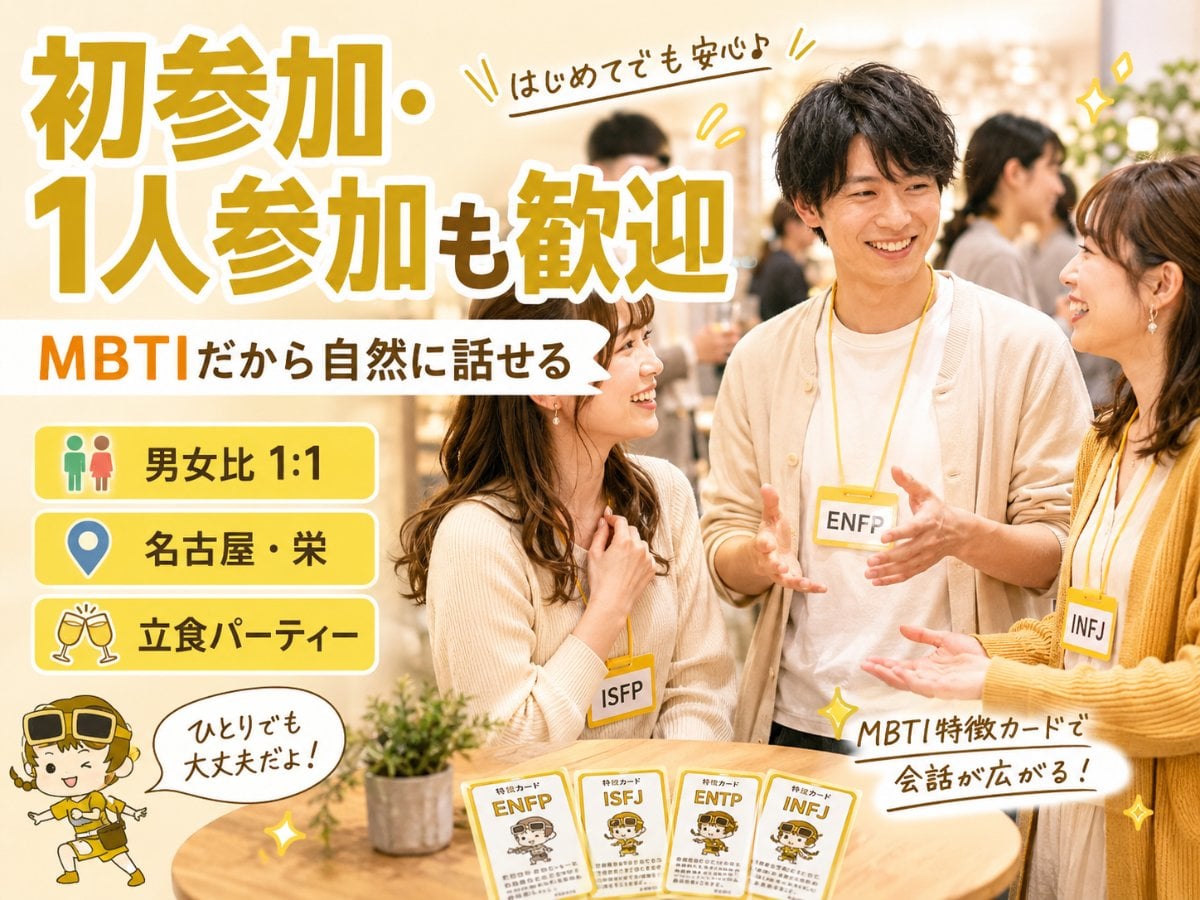 【25～35歳】50人MBTI交流会の画像 2